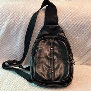 Black sling bag